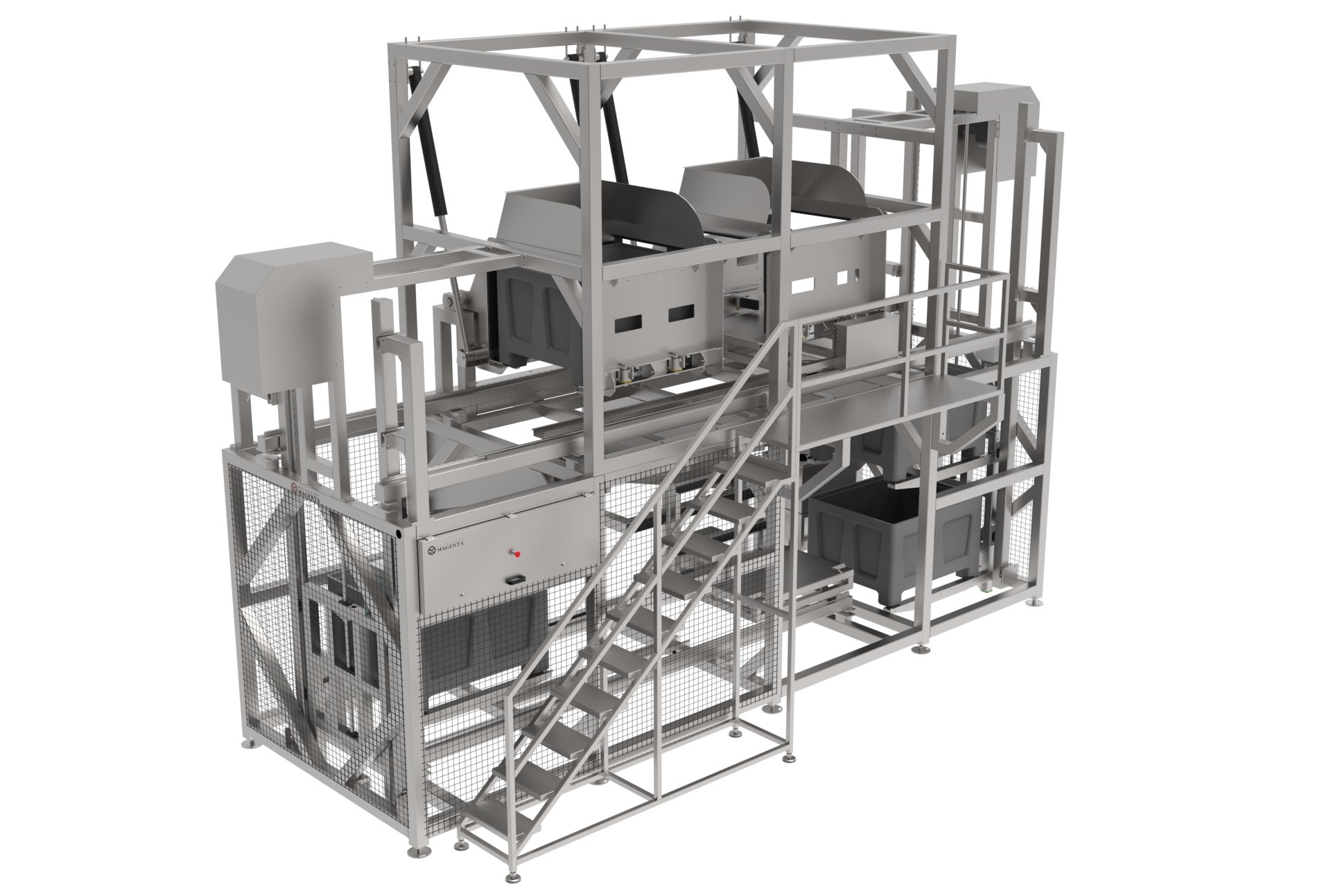 Çift Etkili Box Devirme Makinesi