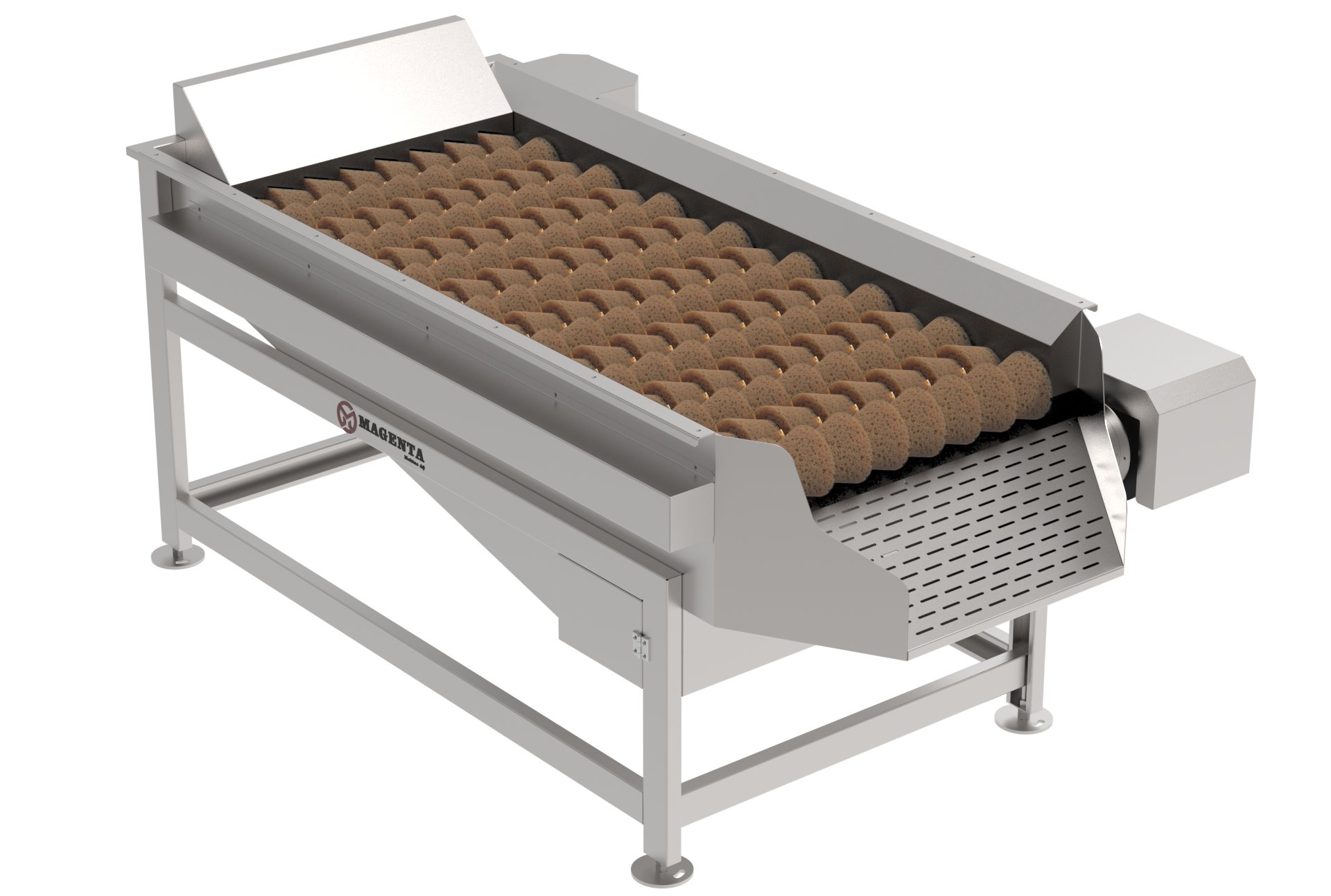 Konik Fırçalı Yıkama Makinesi