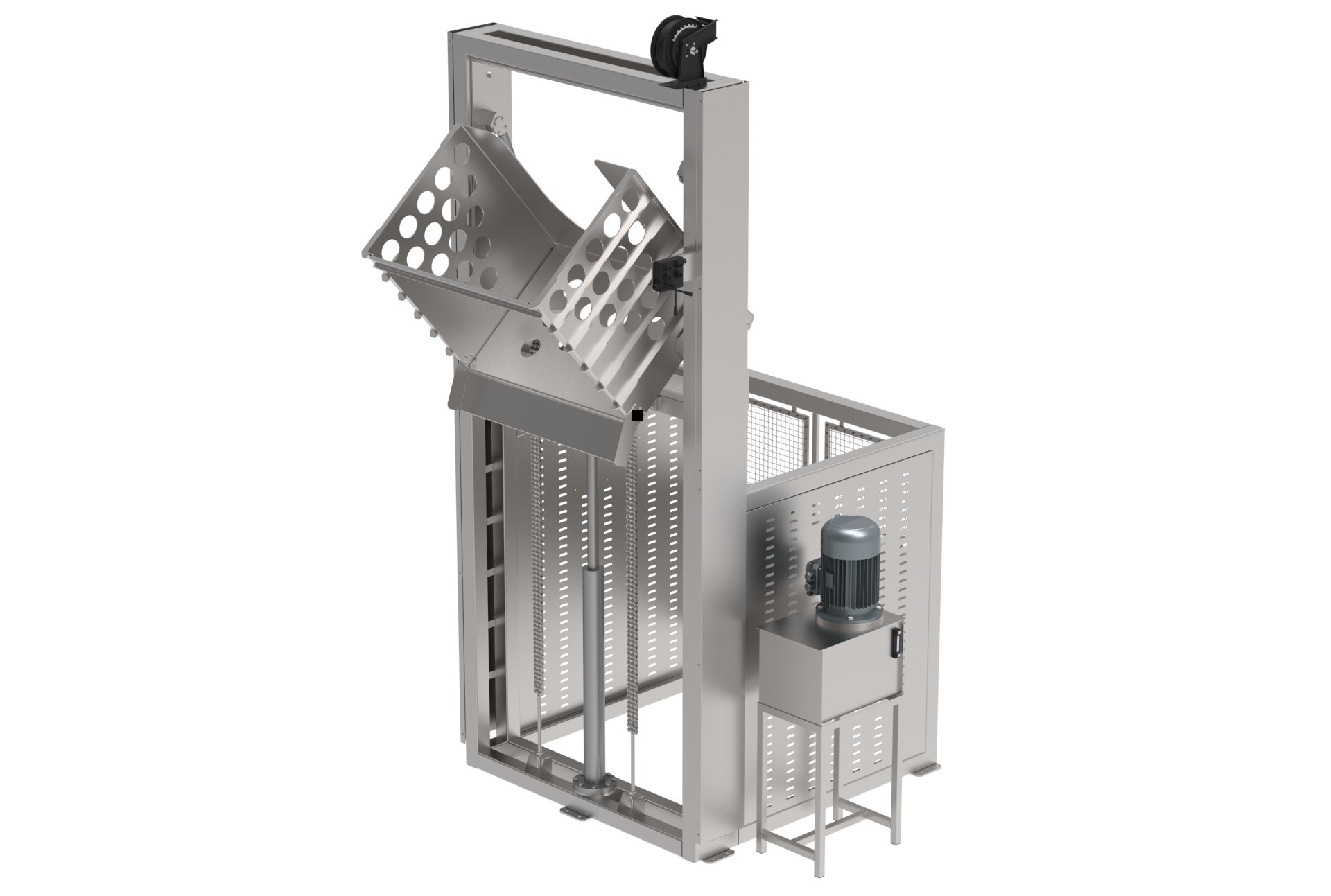 Box Tilting Machine